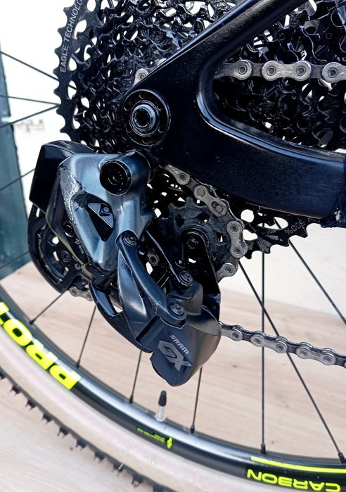 JF-Bikes Bicicletas Olympia F1XZ AXS GX12v Carbono Suspensão total L