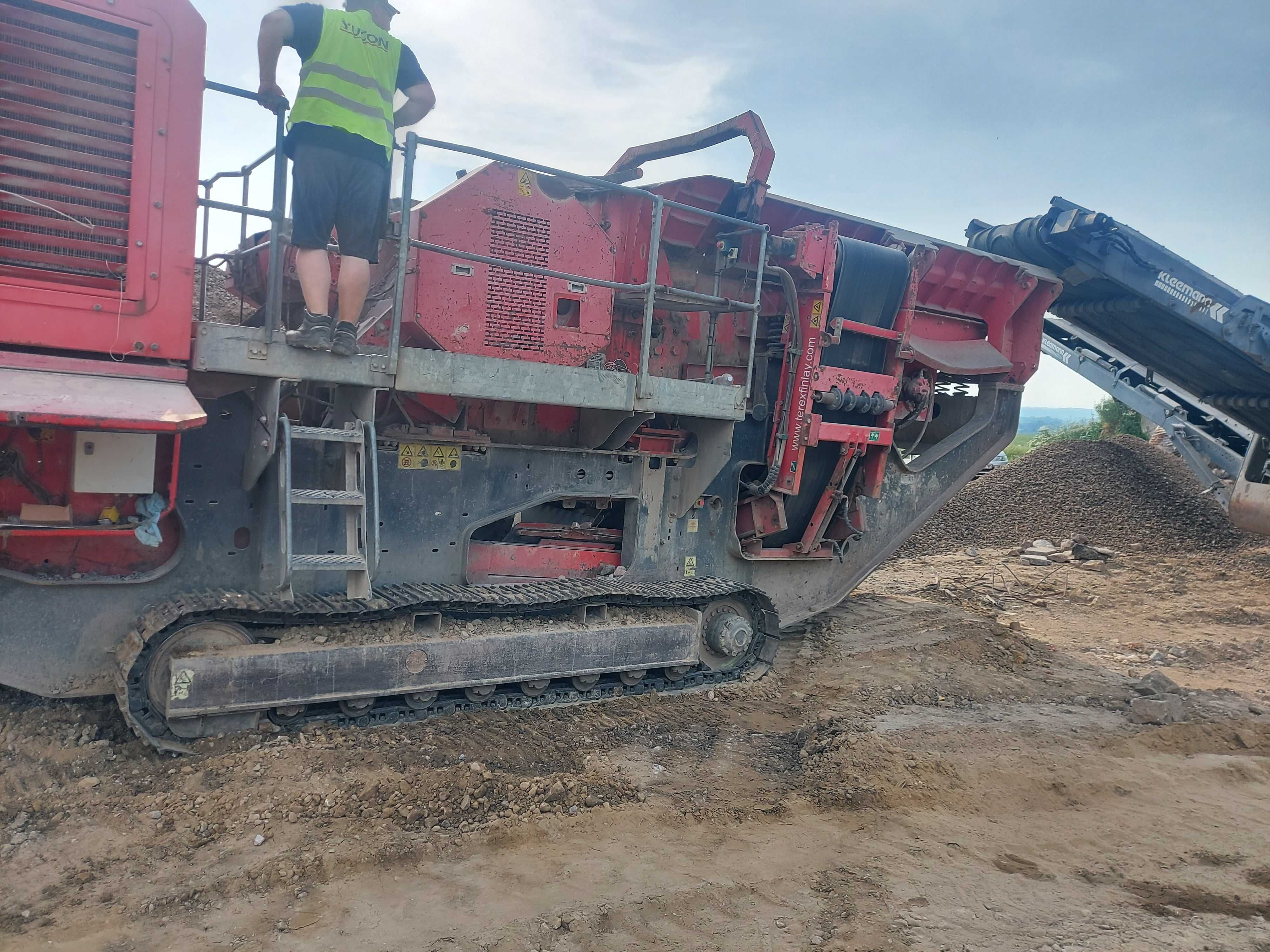 alsolo.pl wynajem maszyn- kruszarka szczękowa terex finlay.