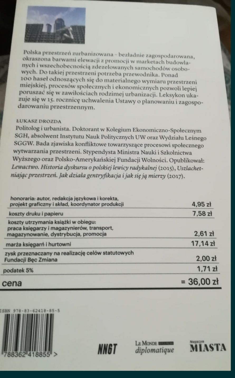 Dwa Tysiące .Łukasz Drozda ,instrukcja obsługi polskiej urbanizacji .