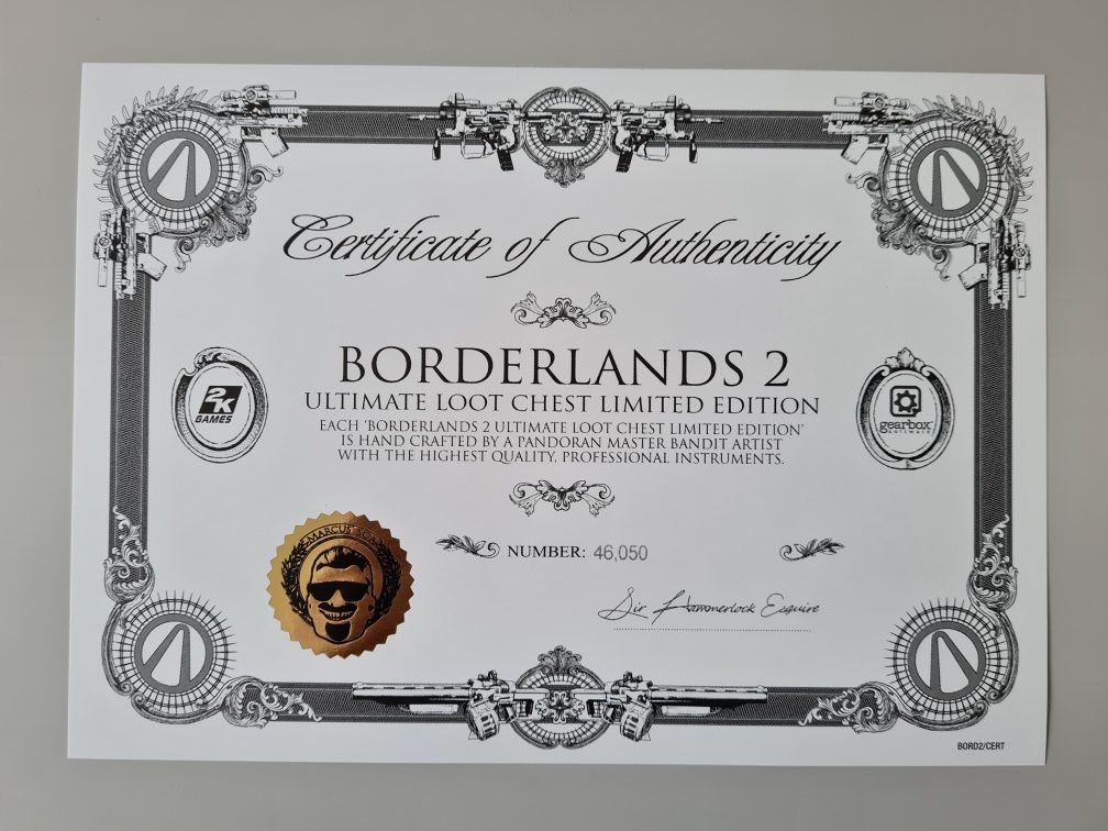 Borderlands 2 Ultimate Loot Chest Limited Edition PS3