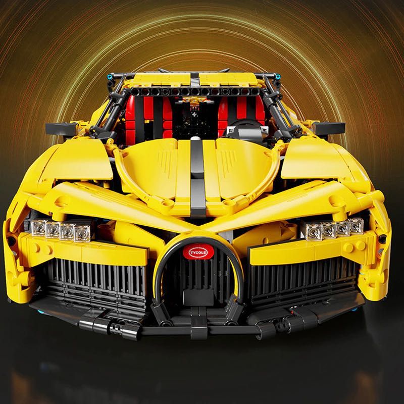 Model samochodu klocki Bugatti Chiron XXL - 2003 części! jak LEGO
