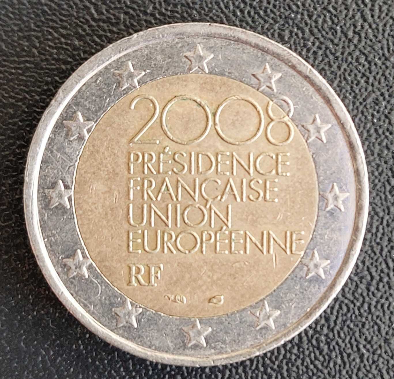 Moeda 2 euros (Presidência Francesa União Europeia 2008)