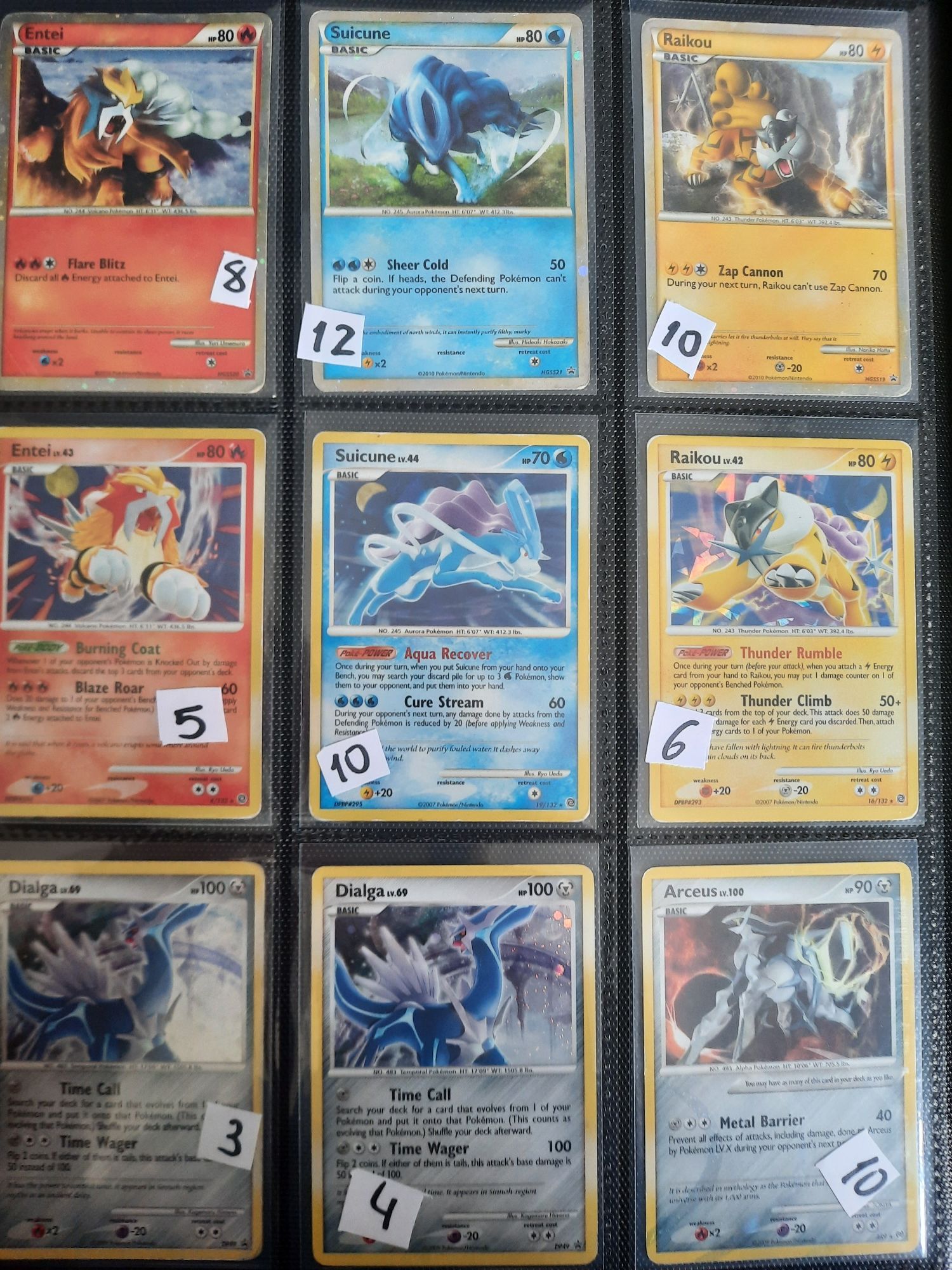 Cartas pokemon antigas