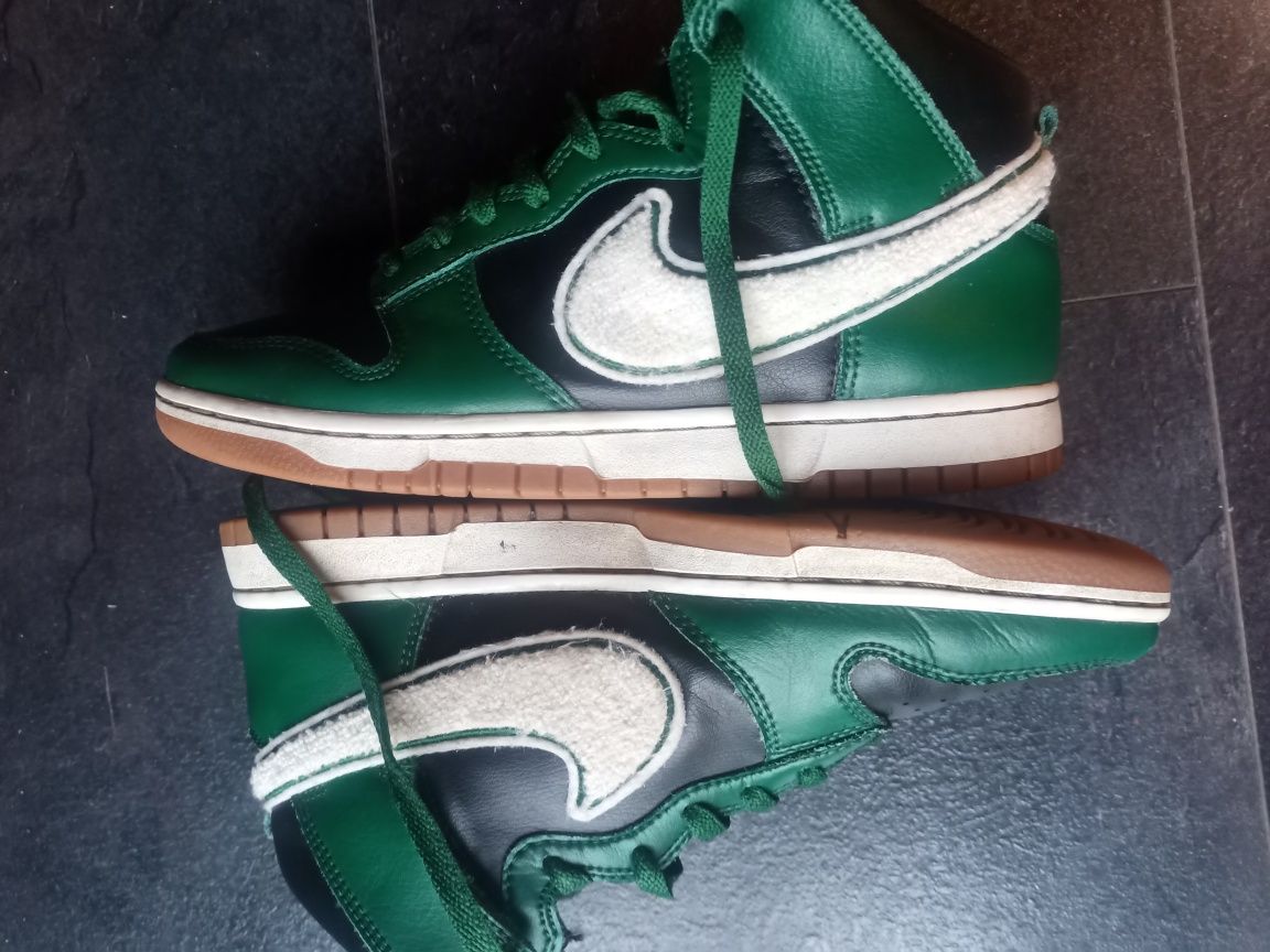 Nike Dunk 41 zielone wyższe