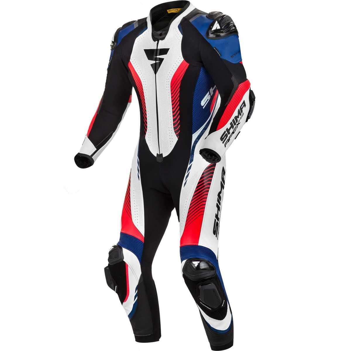 Kombinezon jednoczęść. SHIMA APEX RS white/blue r. 56