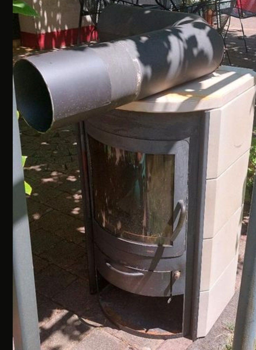 Piec  kominek koza