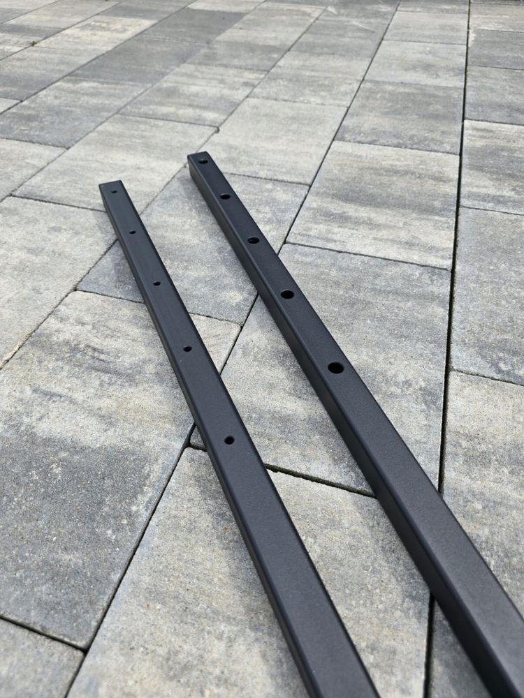 Dostawki do stołu, prowadnice metalowe przedłuzki 2 szt