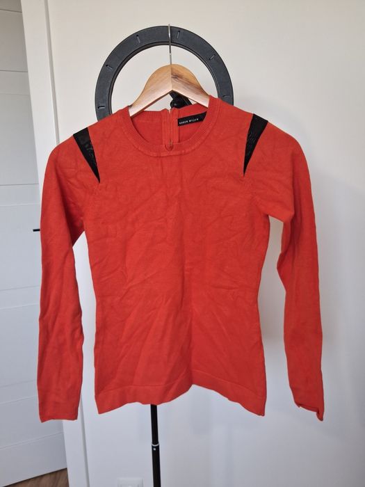 Karen Millen sweter koralowy damski XS