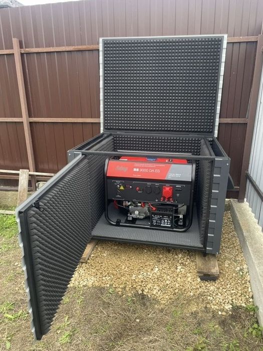 Защитный кожух для генеретора, короб шумо-вибро поглощения.