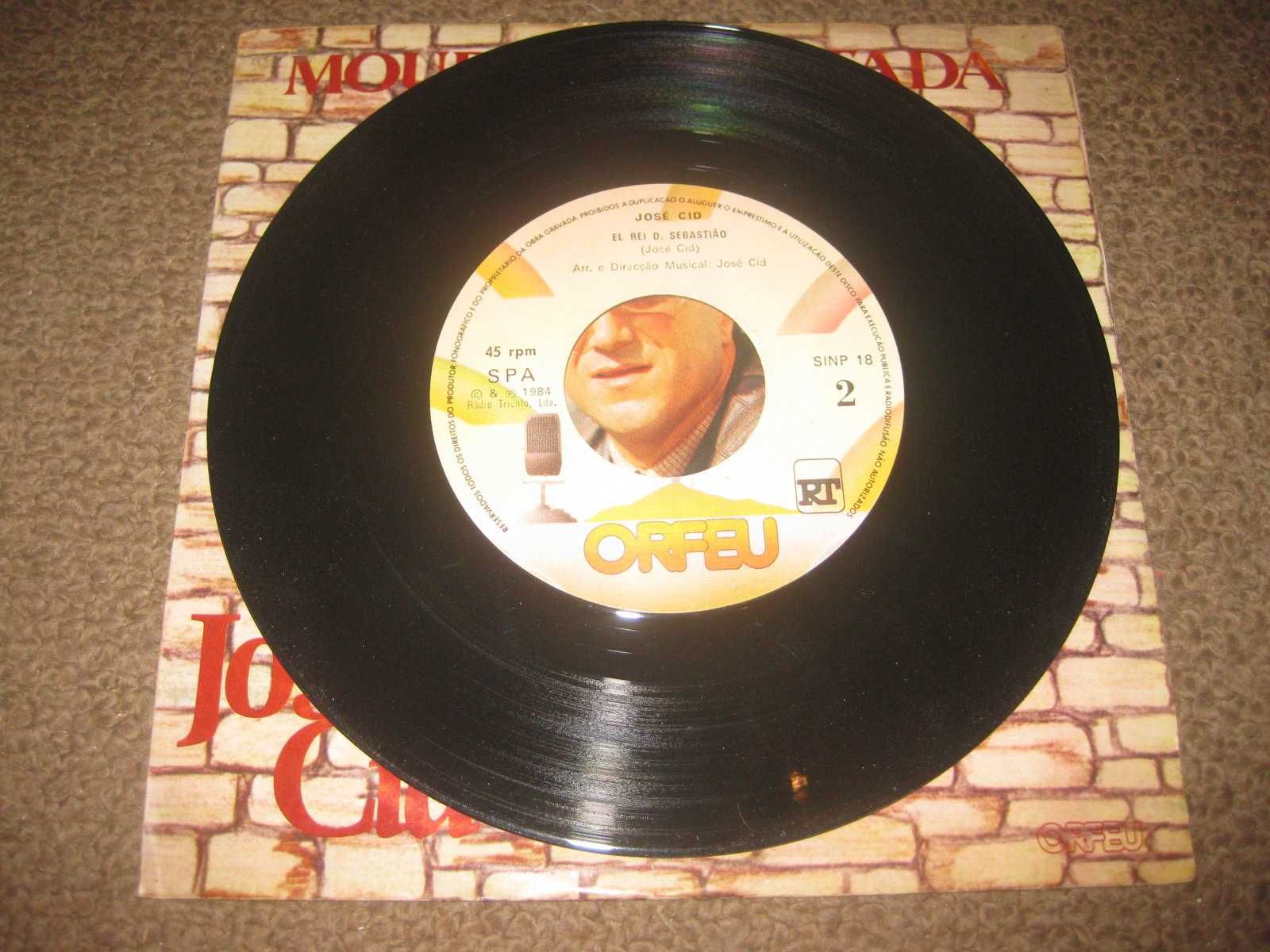 Vinil Single 45 rpm do José Cid "Moura Encantada"