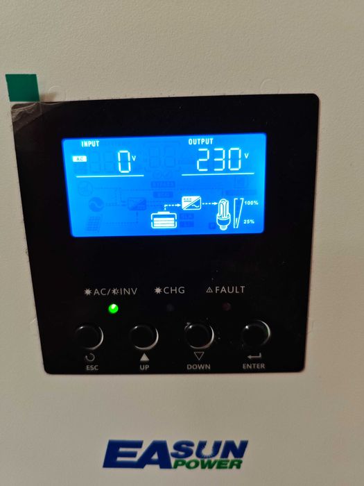 Гібридний інвертор Easun ISolar SPR 5.0 кВт