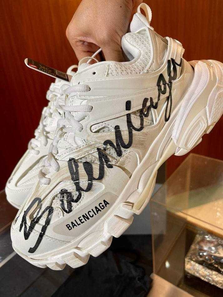 (БЕЗ ПЕРЕДОПЛАТИ)Balenciaga Track 3.0 Signature баленсіага трек білі