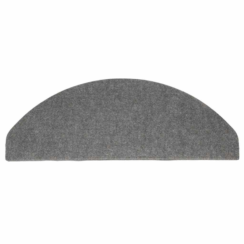 Vidaxl Maty Na Schody Samoprzylepne 30 Szt. Szare 65X22,5X3,5 Cm