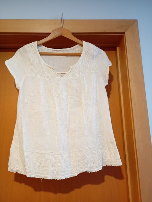 Blusa de manga curta