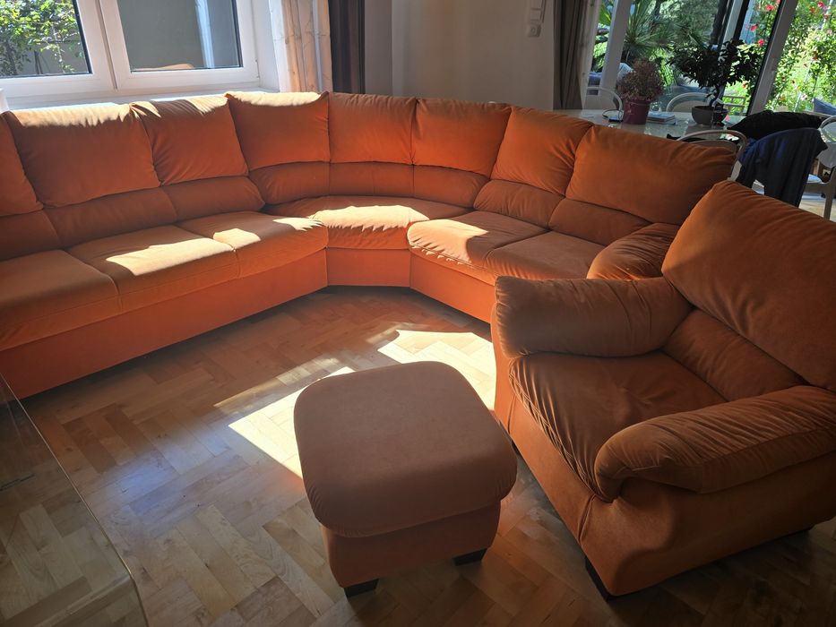Narożnik fotel - zestaw wypoczynkowy