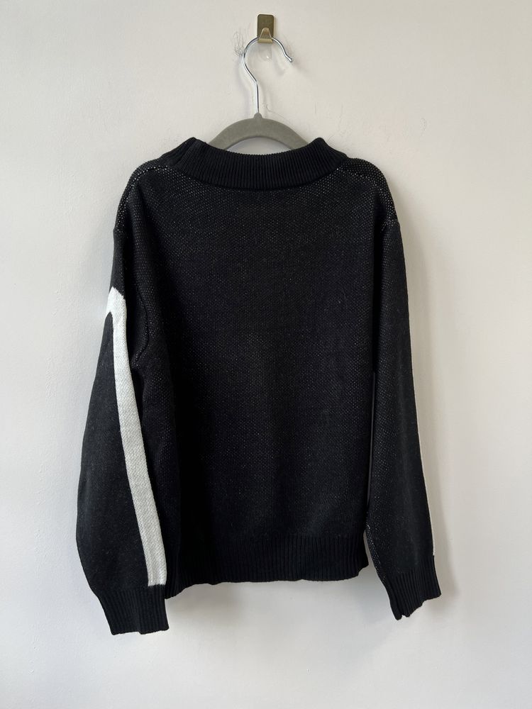 Shein sweter dziecięcy czarny r.130