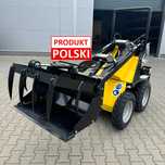 Miniładowarka mini ładowarka TUR Poland N525 skid steer widlak burtowa