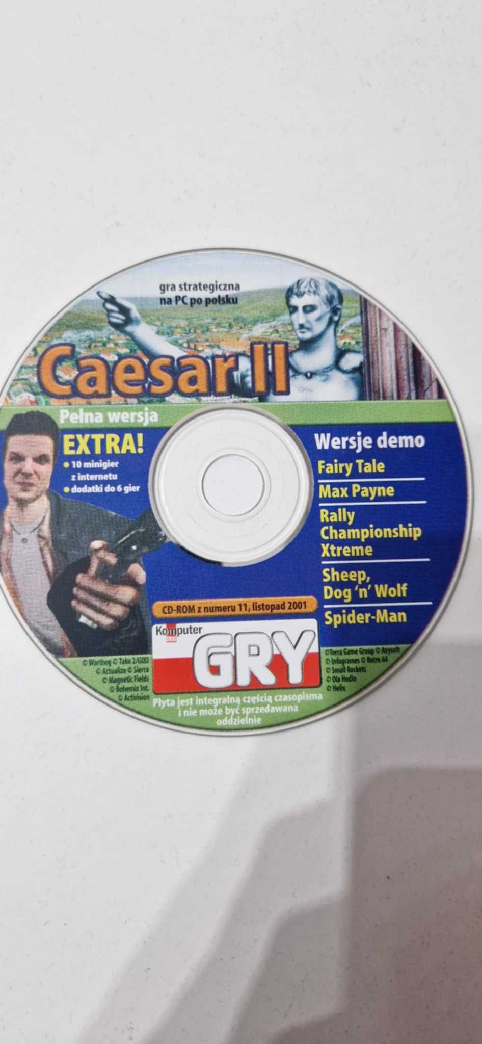 Komputer świat 11/2001 Caesar II gra PC