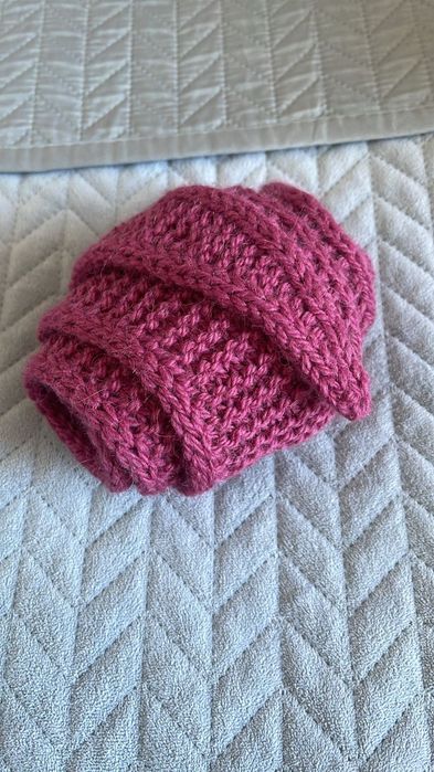 Szaliki robione na drutach Sofia