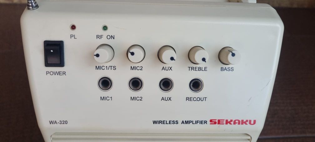 Amplifier Sekaku wzmacniacz wireless WA 320 nagłośnienie końcówka mocy