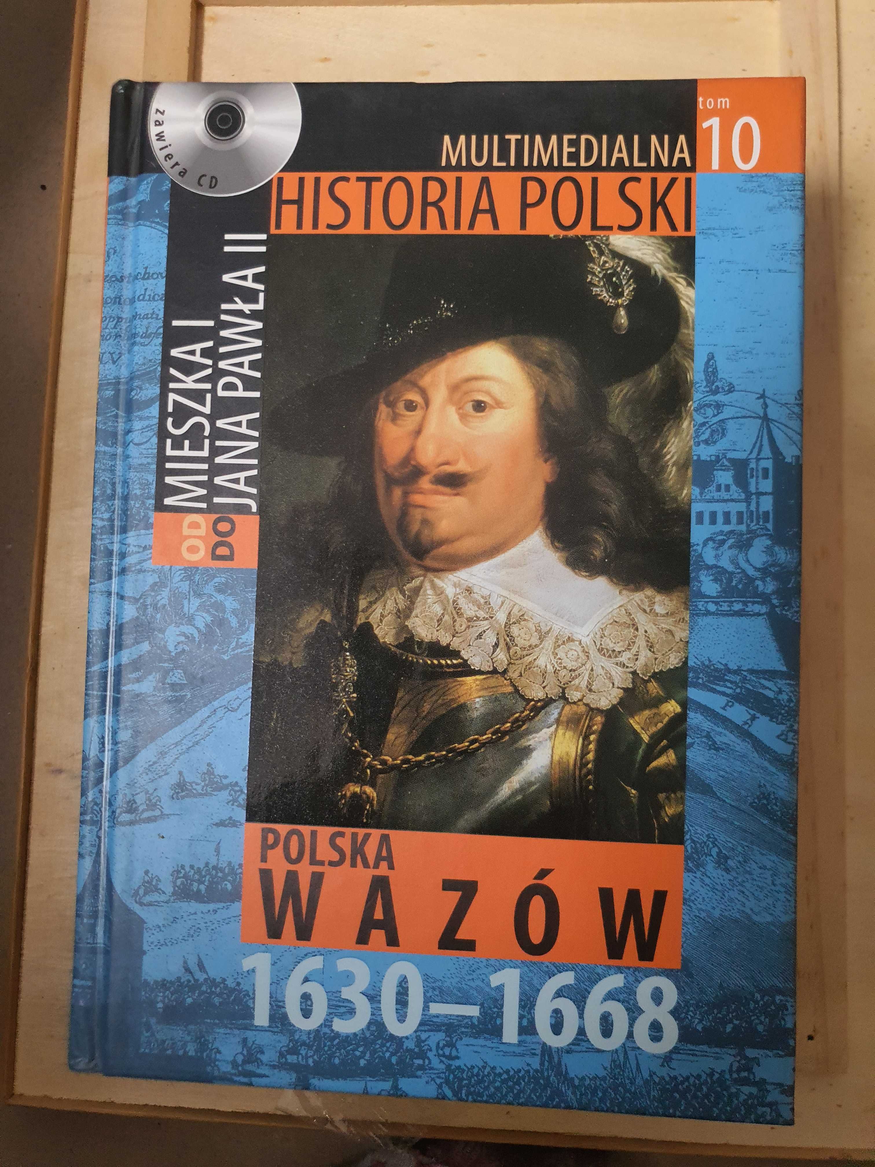 Multimedialna historia Polski tom 10 książka z płytą