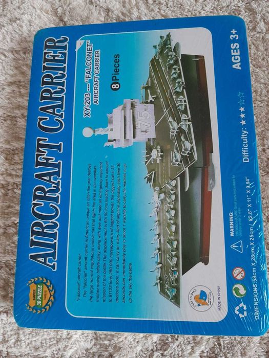 Nowe puzzle 3D Statek Wyprzedaż !! Szybka Wysyłka