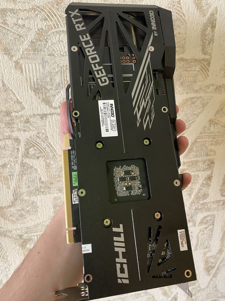 Видеокарта inno3d ichill x4 rtx 3070