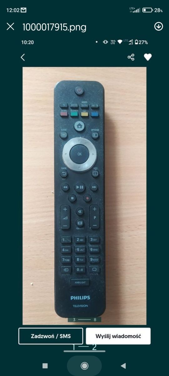 Pilot do telewizora