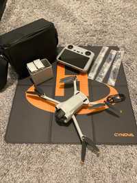 Dron DJI mini 3 pro RC fly more Kit Combo plus mata do startu