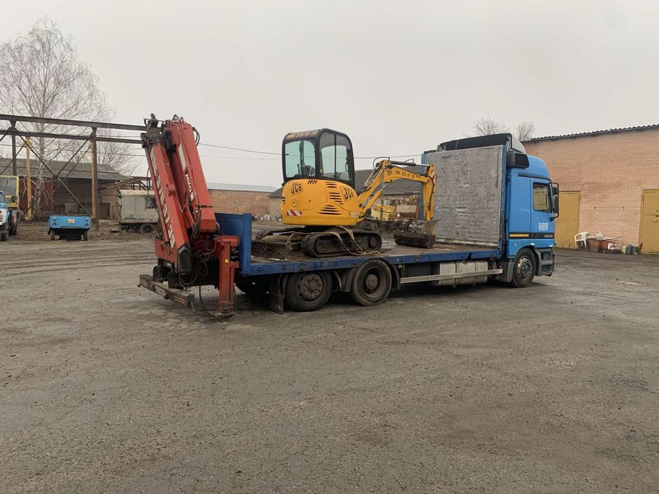 Послуги Евакуатора, маніпулятора та міні екскаватора 24/7