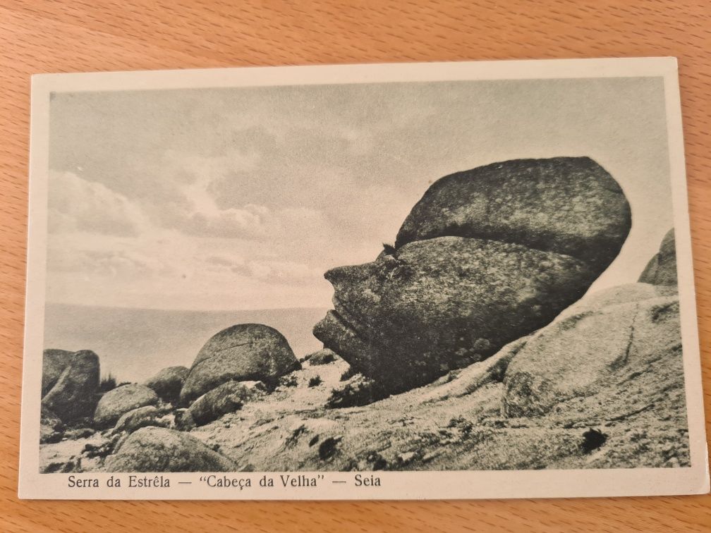 4 Postais vintage da Serra da Estrela - Seia