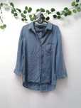 Blusa Azul da Massimo Dutti