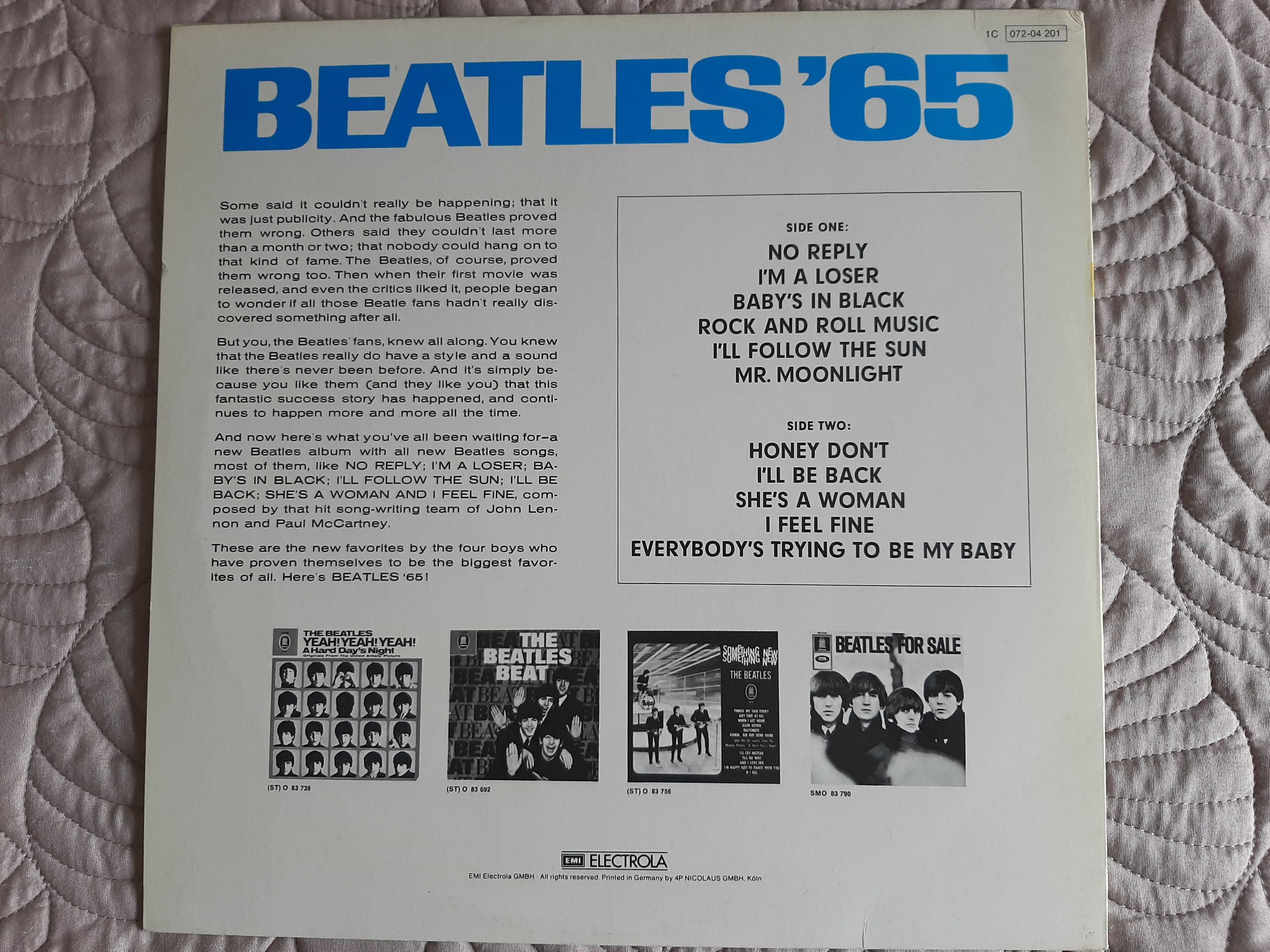 The Beatles – Beatles ´65 – Germany – Vinil LP