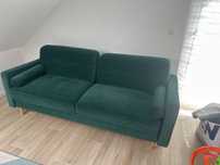 Sofa Black Red White zielona