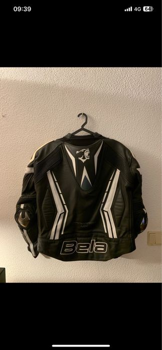 Casaco mota BELA pele