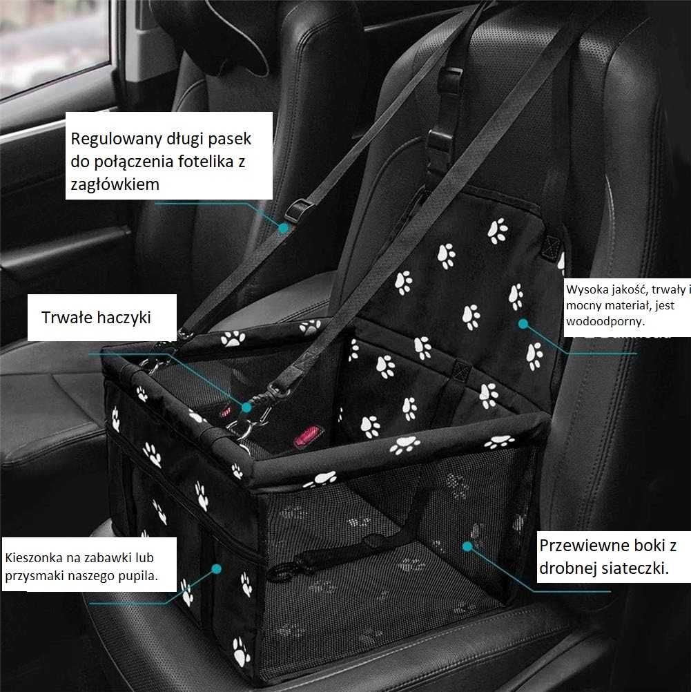 Transporter Mata Fotelik Dla Psa Kota Do Samochodu