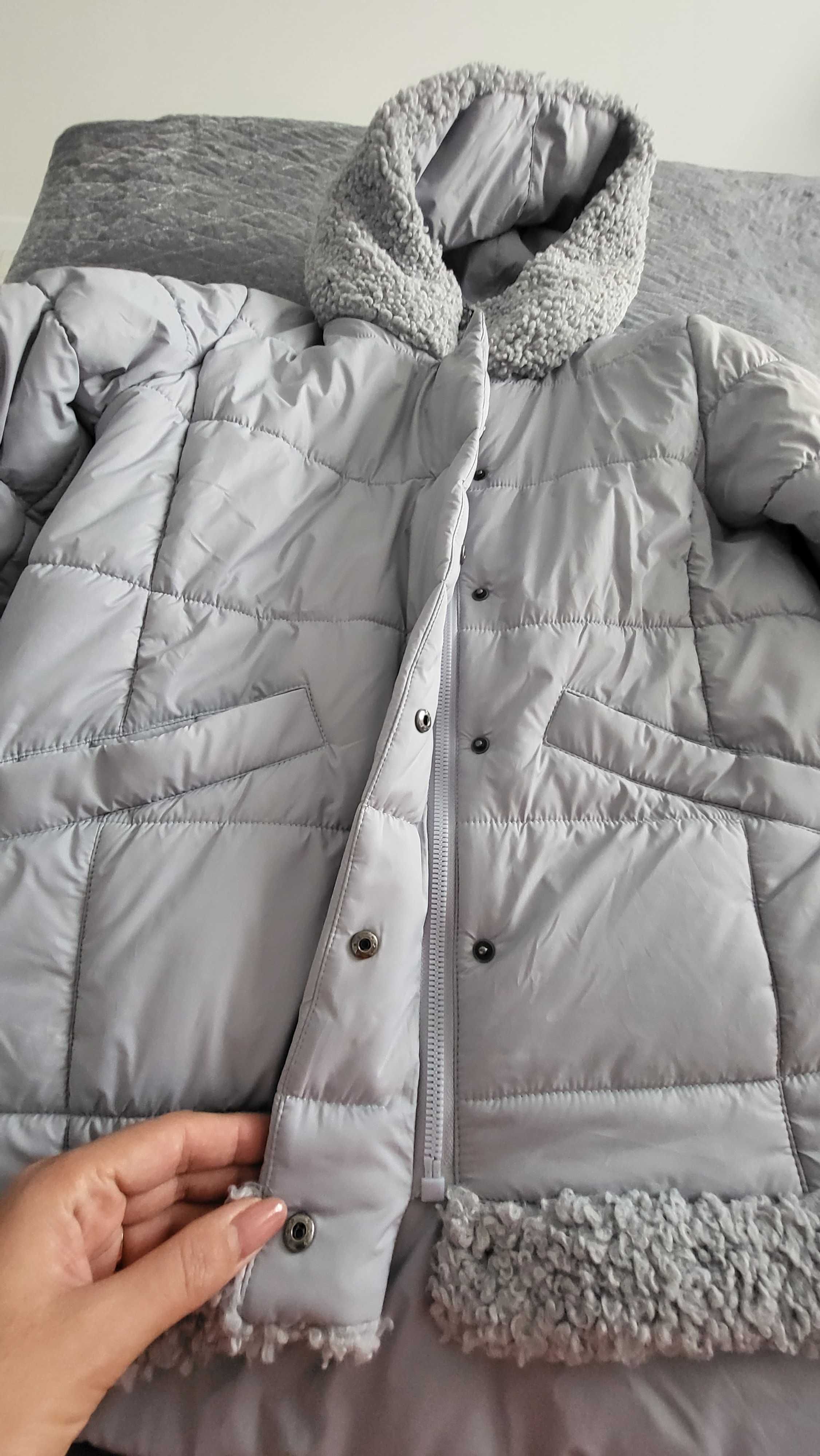 Зимняя куртка с искусственным мехом