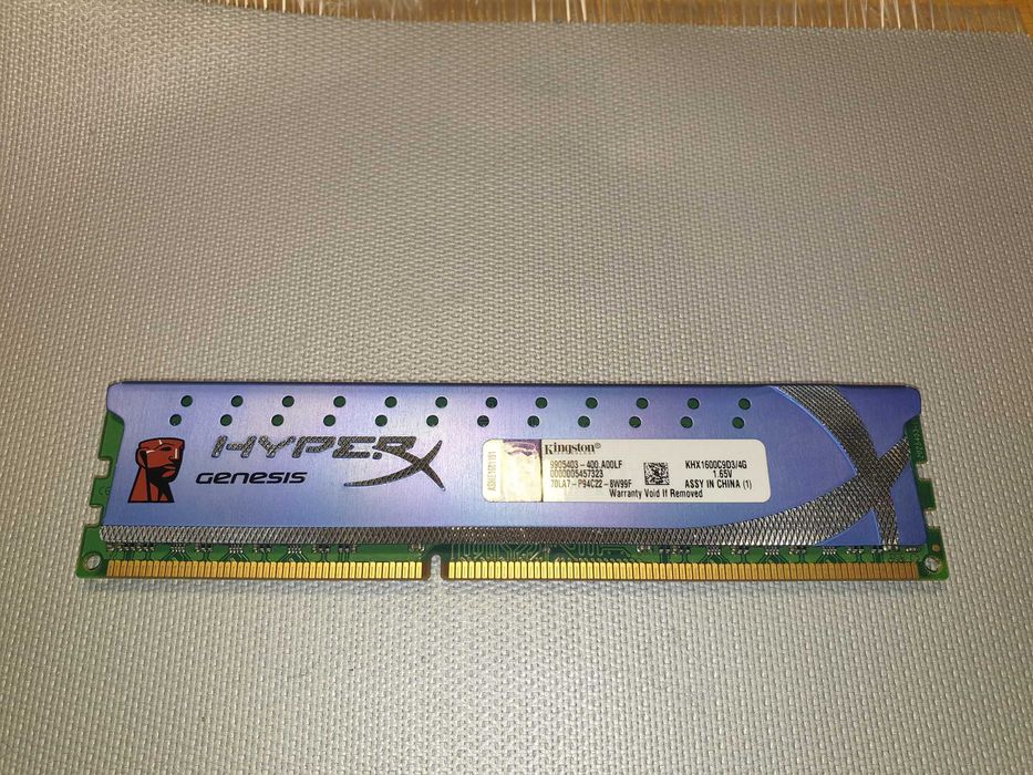 Pamięć RAM DDR3 Kingston HyperX Genesis KHX1600C9D3/4G 1x4GB