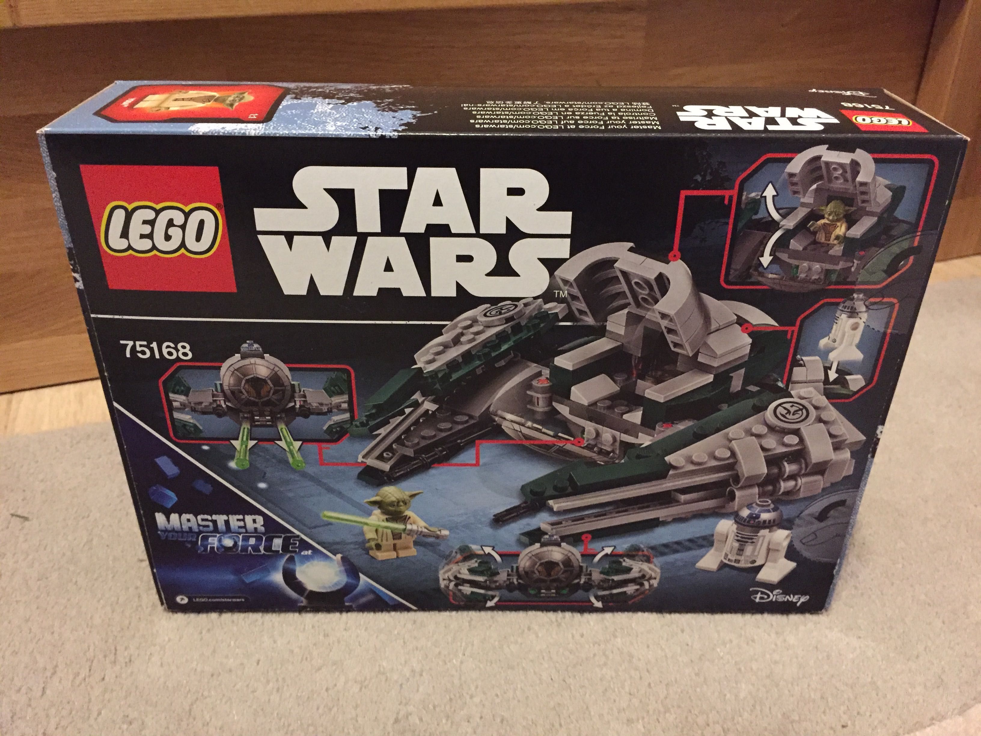 LEGO 75168 Star Wars - Jedi Starfighter Yody, nowe, zaplombowane