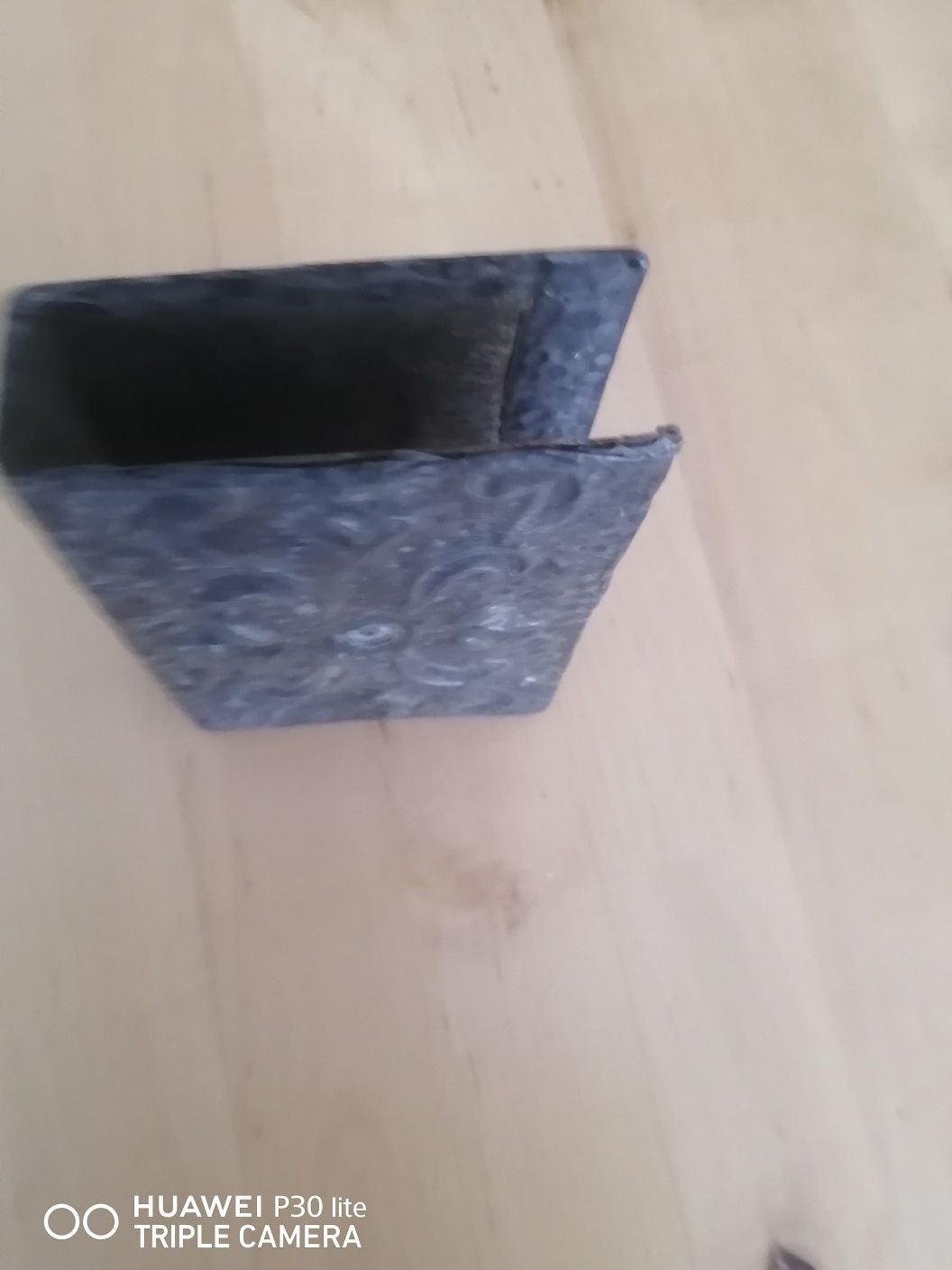 Porta caixa de fósforos em estanho