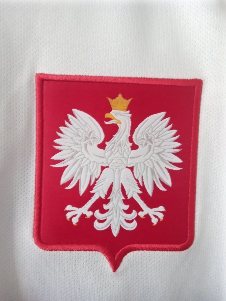 Koszulka Meczowa Piłkarska Reprezentacji Polski Rafał Wolski 2016 Euro