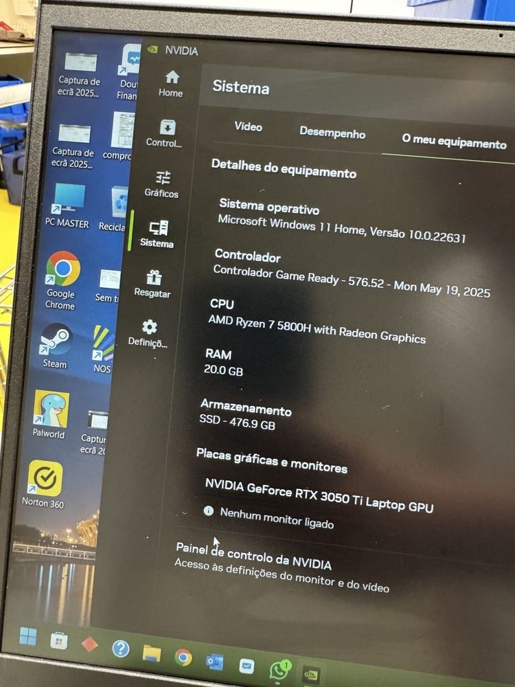 Vendo Portátil HP Victus Gaming como novo.