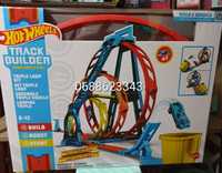 Трек Хотвілз Потрійна петля Hot Wheels Track Builder Triple Loop Kit