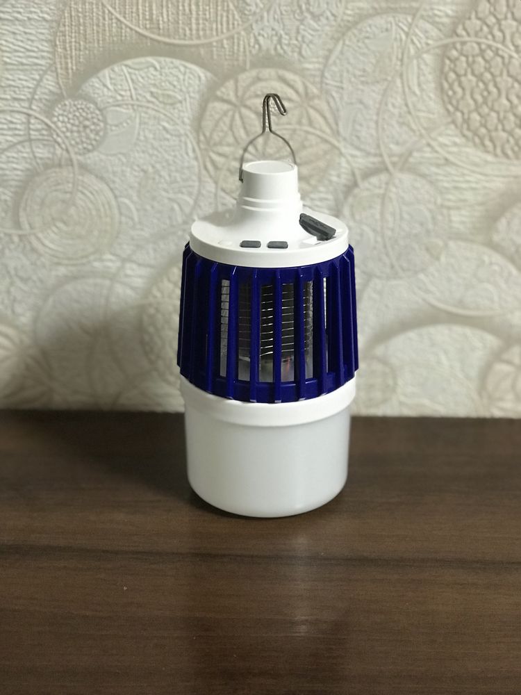 Лампа акумуляторна + мухобойка