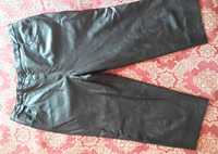 брюки кожаные шорты искусственная кожа байкерский стиль большие 900
