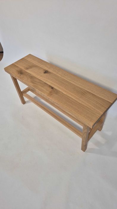 Ławka dębowa lite drewno