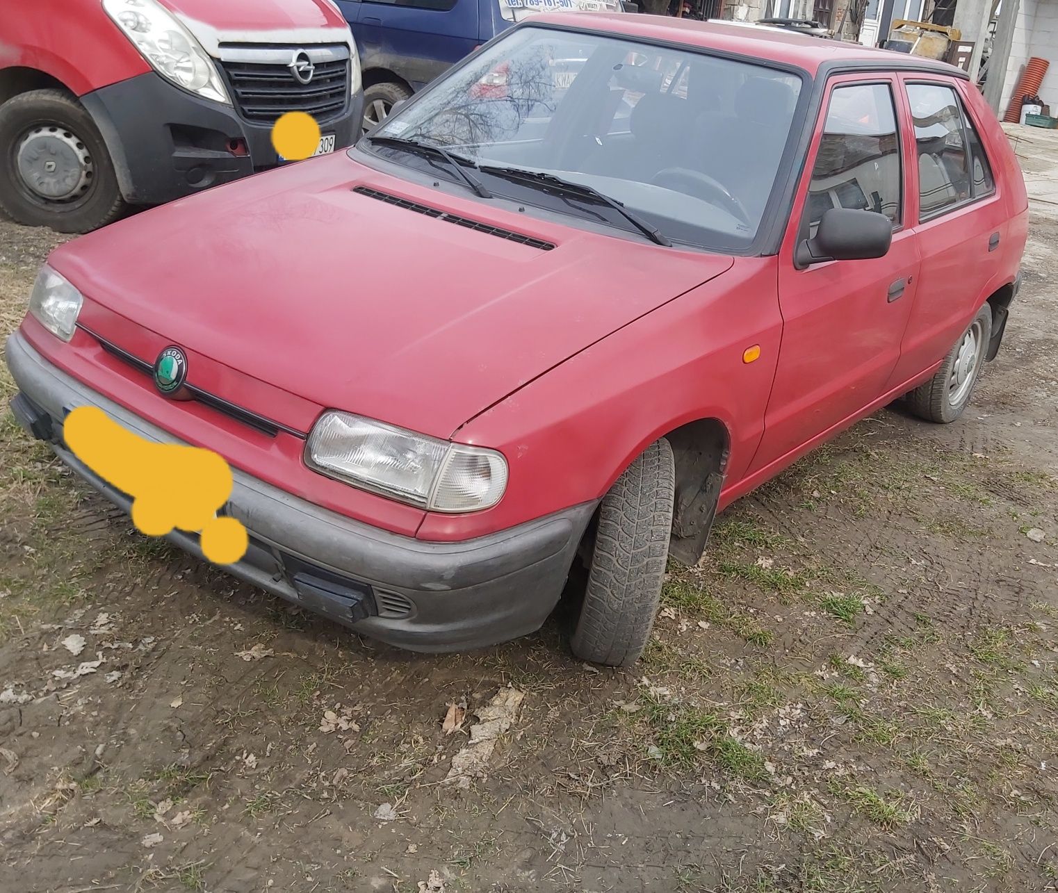 Kompletny przód części skoda Felicia 1.3 części