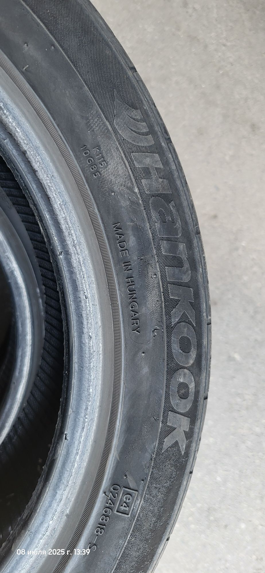 Hankook ventus prime 2 185 55 r15 бу