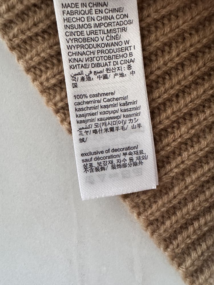 Шапка Tommy Hilfiger (оригінал), кашемірова