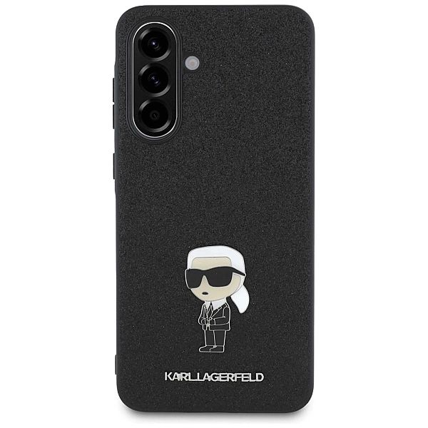 Etui Karl Lagerfeld Fixed Glitter Ikonik Logo Metal Pin na Samsung Gal
